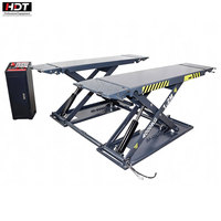 Cric hydraulique à ciseaux portable de 1,2 m de capacité de 4000 kg, actionnement électrique