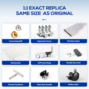 خزانة جانبية بتصميم باوهاوس لغرفة الطعام وغرفة المعيشة، خزانة تلفاز، أثاث وحدات، خزانة غرفة نوم، خزانة تخزين مصنوعة في الصين - Product Image 5