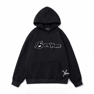 Otoño moda hombres <span class=keywords><strong>Sudadera</strong></span> con capucha toalla 100% algodón para <span class=keywords><strong>Amazon</strong></span> marca americana suelta pareja chaqueta al por mayor - Product Image 5