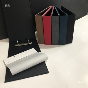 Livre d'échantillons de revêtements muraux et de papiers peints personnalisés, <span class=keywords><strong>classeur</strong></span> professionnel de nuanciers de tissus pour la présentation en design d'intérieur - Product Image 4