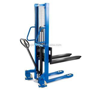 JIchuan <b>Manual</b> Hydraulic Pallet Truck <b>Forklift</b>/Trolley Jack 135/175kg Capacity 230-580mm Height 180x50mm X 80x60mm Dimensions Co - Product Image 1