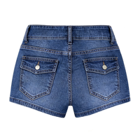 Jupe en jean tendance pour femme, taille basse, moulante, mini, en denim extensible, style décontracté urbain pour fille