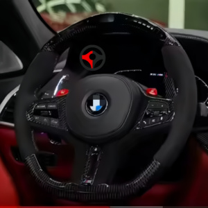 <span class=keywords><strong>Para</strong></span> BMW X5 GO5 X6 G06 X7 GO7 cubierta superior de <span class=keywords><strong>volante</strong></span> de fibra de carbono real <span class=keywords><strong>Alcantara</strong></span> - Product Image 2