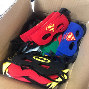 Máscaras de Fieltro de Dibujos Animados para Niños, Disfraces para Fiestas de Halloween, Venta al Por Mayor, Buen Precio, Personalizables - Product Image 3