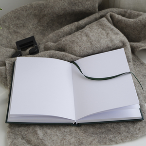 Tạp Chí tùy chỉnh bốn màu in logo vải linen Bìa A5 bìa cứng trống Nhật Ký máy tính xách tay - Product Image 3