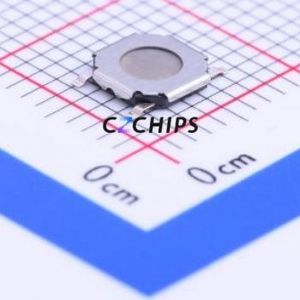 SKQGAAE010 Tactile Switch SMD-4P,5.2x5.2mm Switch Single Pole Single Throw Vertical Mount 5.2mm 5.2mm - Product Image 1