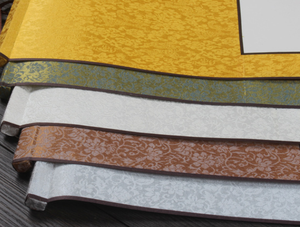 Chino tinta de caligrafía pintura colgante <span class=keywords><strong>pergamino</strong></span> papel Xuan 9 colores 30*90 cm decoración del hogar - Product Image 3