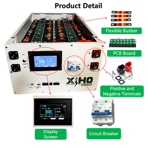 Xiho 300ah 280ah LiFePO4 tự làm hộp Bộ <span class=keywords><strong>d</strong></span>ụng cụ 51.2V 48V 16s1p hộp pin cho 15kwh pin hệ thống điện pin Lithium ion gói - Product Image 3