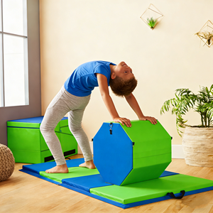 Matelas de <span class=keywords><strong>gymnastique</strong></span> pliable pour enfants, équipement de <span class=keywords><strong>gymnastique</strong></span> directement des fabricants, <span class=keywords><strong>tapis</strong></span> de <span class=keywords><strong>gymnastique</strong></span> inclinable pour l'entraînement - Product Image 3