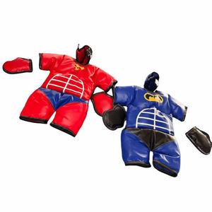 Trajes de sumo de guerrero vikingo de PVC verde, juegos de lucha de sumo temático, juegos de trajes de sumo inflables de lucha - Product Image 6