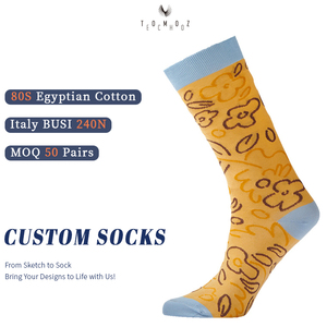 Meilleures chaussettes décontractées en coton tricoté haut <span class=keywords><strong>de</strong></span> gamme pour filles respirantes et fines avec un nouveau design <span class=keywords><strong>de</strong></span> broderie - Product Image 1