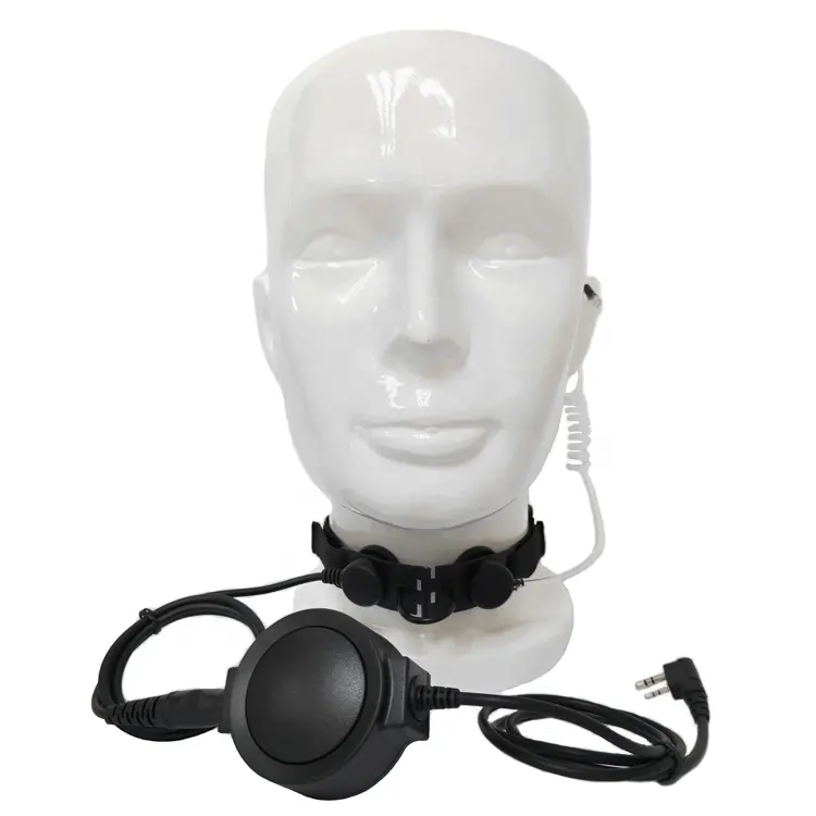 Walkie talkie microfone garganta headset para Motorola rádio de 2 vias GP68 GP300 CP88 CP150 CP200 CT250 P2000 PRO2150 PROM3150 GP88 SP10