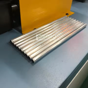 Fabricación de <span class=keywords><strong>1</strong></span>/<span class=keywords><strong>2</strong></span> ''Intercambiador de calor Bobina CNC Tubo de aluminio de cobre Enderezado y corte menos limpio de chips por máquina de longitud - Product Image 5