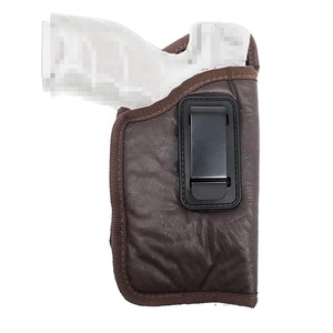 Universelle IWB-Leder holster für verdeckte Trage tasche mit rechter und linker Hand und Laser - Product Image 4
