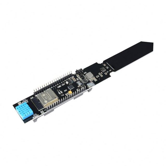 ESP32 DHT11 WIFI Temperature Humidity Soil Moisture Sensor Detection Module18650 Battery Shield for Nodumcu