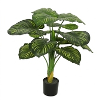 Décorations de mariage Evergreen : Plantes artificielles en plastique, Bonsaïs artificiels au toucher réel pour la maison, le hall et le bar