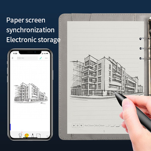 Bloc <span class=keywords><strong>de</strong></span> Notas con Sincronización <span class=keywords><strong>de</strong></span> Escritura a Mano, Almacenamiento en la Nube, Bloqueo Electrónico con Huella Dactilar, Bolígrafo Inteligente, Diario, Banco <span class=keywords><strong>de</strong></span> Energía, Cuaderno, Aplicación Bluetooth - Product Image 2
