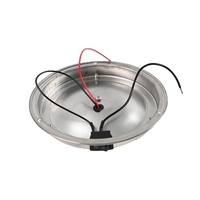 Plafonnier pour bateau et yacht Dehuan Marine en acier inoxydable DC 12V 3.7W résistant à la corrosion, blanc froid