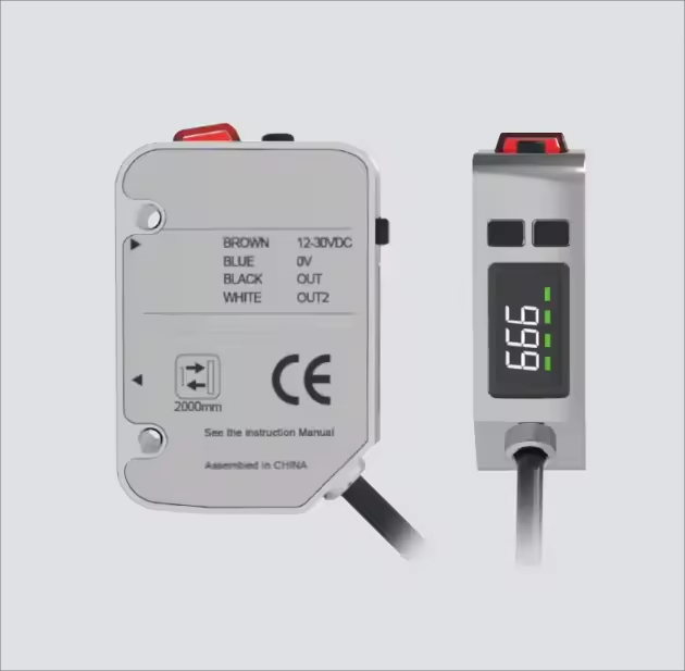 Fiber Mini Color Sensor Digital Display White Light Difference Detection Pc-wb700cap Fixed New Original Industrial Automation