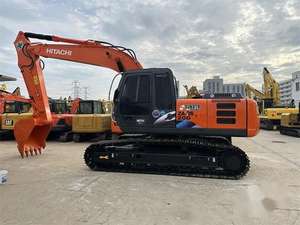 Excavadora sobre orugas Hitachi ZX200 20Ton original de Japón con componentes de núcleo de motor y bomba - Product Image 4