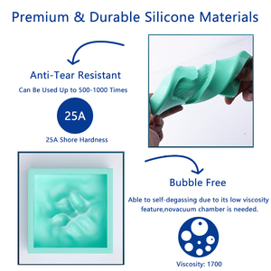 Bán buôn tùy chỉnh rõ ràng bổ sung bạch kim chữa nguyên liệu cao su Silicone lỏng cho khuôn đúc - Product Image 3