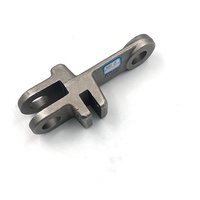 Cadena de Eslabones de Horquilla Metálica Forjada a Medida Marca WANXIN de Alta Resistencia a la Tracción, Paso de 101.6-304.8mm