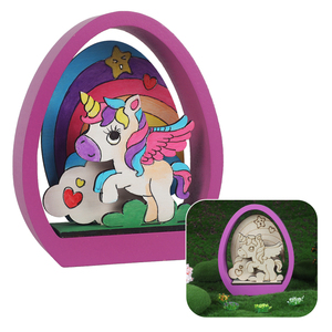 Giocattoli per Dipingere per Bambini, Kit in Legno per Esprimere la Creatività, Set Fai-da-Te con <span class=keywords><strong>Sirena</strong></span>, Unicorno, Dinosauro, Astronauta, per Bambini 8-13 Anni - Product Image 2