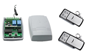 Carte de commande sans fil pour portail de garage, DC12V/24V, récepteur RF 315 MHz 433 MHz, interrupteur sans fil marche/arrêt
