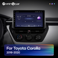 Relingcar-REPRODUCTOR DE DVD con radio integrada, dispositivo de audio oyota orolla 2018 2019, ndroid 12