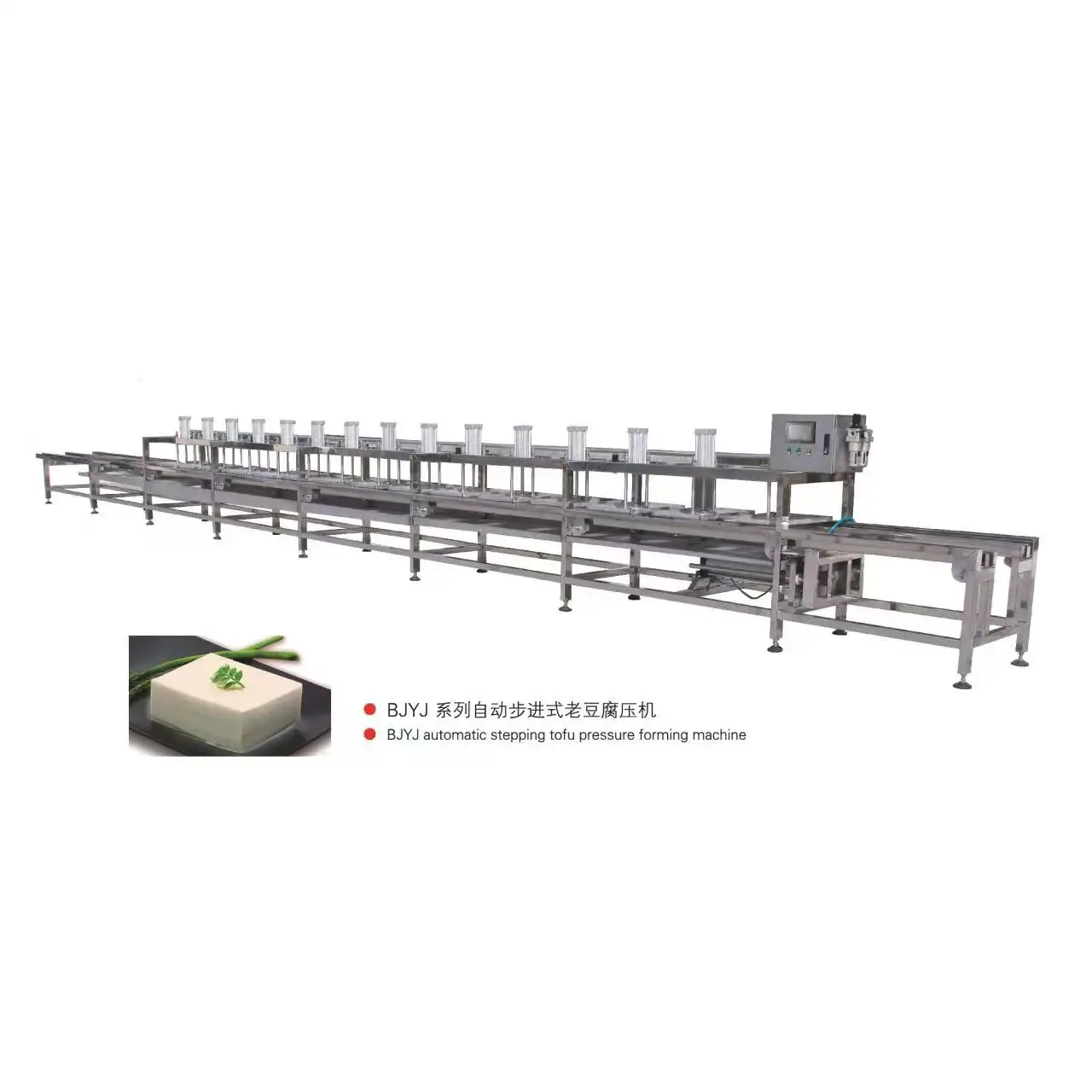 Macchina automatica per la produzione di tofu macchina per la produzione di paneer di latte di soia con pressa per tofu