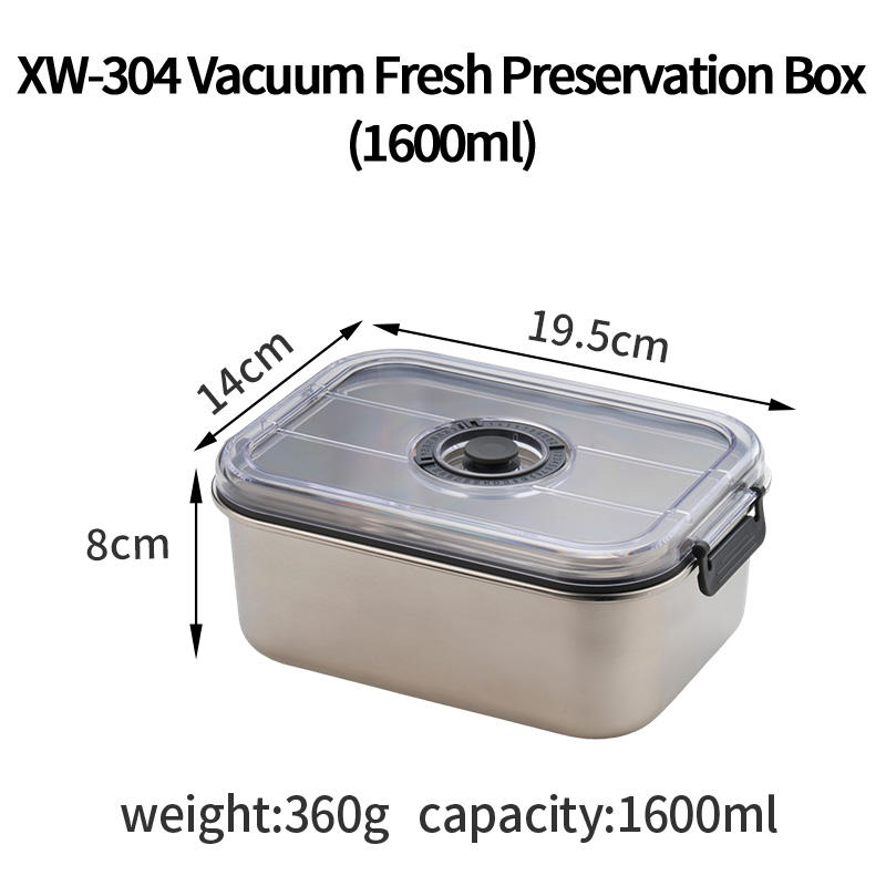 กล่องเก็บ XW-304VacuumFresh (1600มล.)