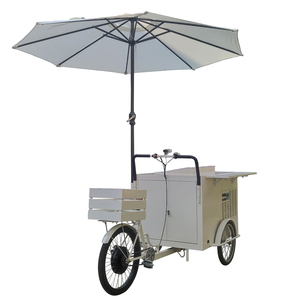Ice Cream Handcart With Refrigerator Outdoor <b>Freezer</b> Ice Cream Cart - Product Image 3