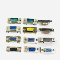 Conector Delgado db9 Macho a db9 Hembra, SMT SMD, para Soldadura, Orificio Ligero, Sin Rosca, dr9, dsub