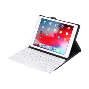 En çok satan toptan Ipad hava 2 için evrensel tablet kılıfı Bluetooth klavye Touchpad