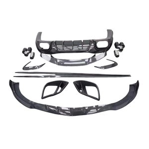Kit de carrosserie en fibre de carbone Style B pour <span class=keywords><strong>Mercedes</strong></span> Benz <span class=keywords><strong>AMG</strong></span> GT50 GT53 GT63 Diffuseur de pare-chocs avant en carbone - Product Image 3