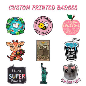 Pins de Solapa Esmaltados Personalizados, Broches Metálicos, Emblemas, Ilustraciones Creativas, Recuerdos Turísticos, Fábrica Autorizada de Grandes Marcas - Product Image 1