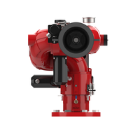 Canon à eau électrique motorisé 4800-7200 LPM longue portée 85-95 m, jet de brouillard, en alliage d'aluminium, pour réservoirs d'hydrocarbures et fermes