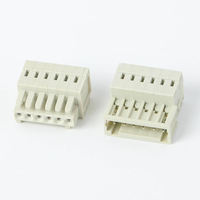 Bloc de bornes enfichable MS-3.5 pas de 3,5 mm, 160 V 4 A, en matériau PA66, fabriqué en Chine pour le contrôle d'automatisation industrielle