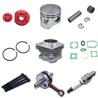 Kit de cylindre de moteur 49cc haute performance, alésage 44mm, pour mini ATV, quad, dirt bike, pocket bike 2 temps