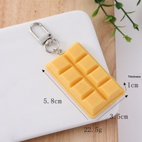 Modèle de chocolat de simulation, autre décoration cadeau, barre de chocolat, plateau de desserts, accessoires de photographie pour vitrine, PVC, pour les 8-13 ans