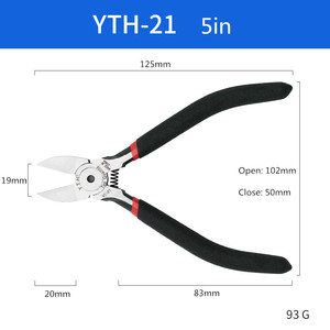 YTH-21 bán buôn 5 inch tuôn ra cắt đê cắt dây cho crafting điện đồ trang sức làm siêu sắc nét dây cắt - Product Image 1