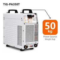 Machine à souder TIG à impulsions AC/DC 350A, soudeuse TIG MMA à onduleur pour aluminium et acier inoxydable
