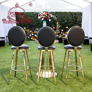 ชุดโต๊ะบาร์โครงเหล็กสีทองสำหรับงานแต่งงานและงานปาร์ตี้กลางแจ้ง - Product Image 5