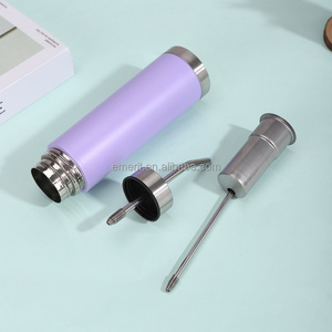 Thermos à double paroi isolé sous vide de style argentin tendance Emerit 2026 avec bec verseur Fluvion et <span class=keywords><strong>filtre</strong></span> bombilla - Product Image 2