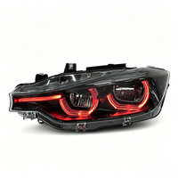 SJC USA STOCK RGB LED-Scheinwerfer für BMW 3er Serie F30 F31 F35 2012-2018 Mehrfarbige DRL Tagfahrlichter Auto-Zubehör