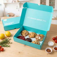 Boîte à biscuits personnalisée en carton alimentaire avec logo imprimé sur mesure, emballage en papier personnalisé
