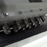 Boîte anti-déflagrante de haute qualité d'armoire pour le panneau de commande électrique de preuve ex d'industrie