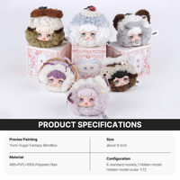 Grosir Yomi MBTI 16 Karakter Boneka Vinyl Plush Blind Box, Figur Koleksi Lucu Kotak Kejutan Misterius
