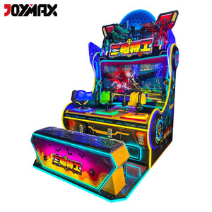 Machine de <span class=keywords><strong>jeu</strong></span> vidéo d'arcade de tir au pistolet simulateur à monnayeur pour 3 joueurs, avec système de récompense par points, pour centres de divertissement - Product Image 1