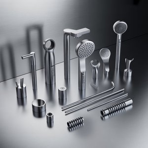 OEM Excellente vente en gros Nouveau design Laiton moderne Quincaillerie pour portes de douche Poignées et boutons de meubles de haute qualité - Product Image 6